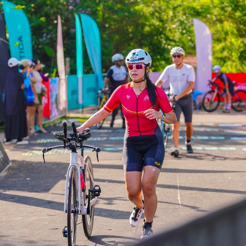 Race photo from Belitung Multisport Festival