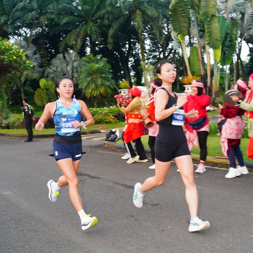 Race photo from BOGORUN 2026