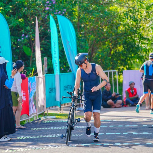 Race photo from Belitung Multisport Festival