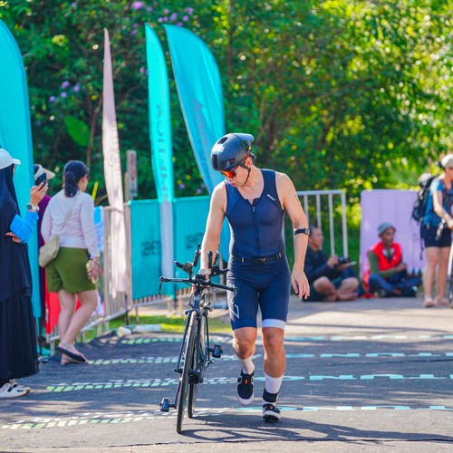 Race photo from Belitung Multisport Festival