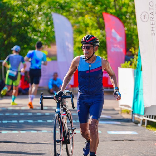 Race photo from Belitung Multisport Festival