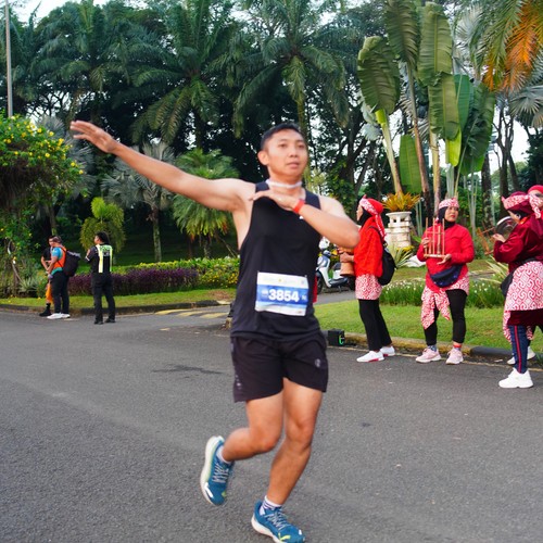 Race photo from BOGORUN 2026