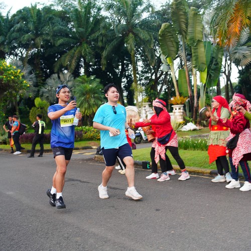 Race photo from BOGORUN 2026