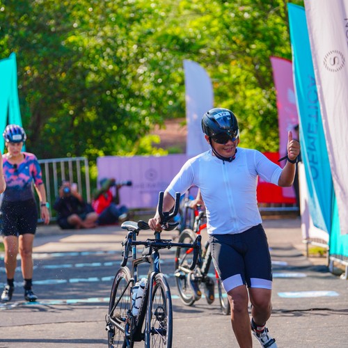 Race photo from Belitung Multisport Festival