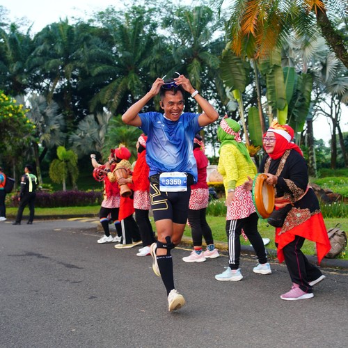 Race photo from BOGORUN 2026