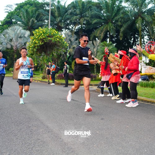 Race photo from BOGORUN 2026