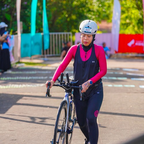Race photo from Belitung Multisport Festival