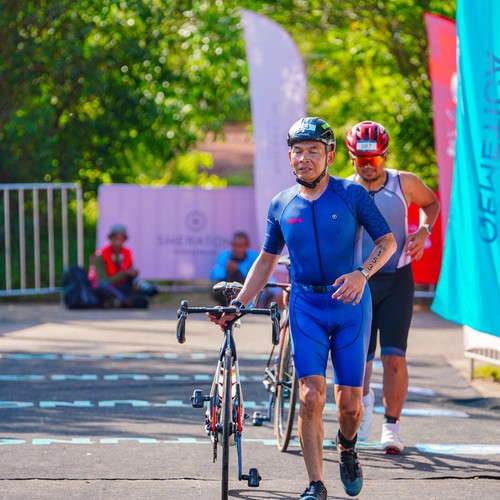 Race photo from Belitung Multisport Festival