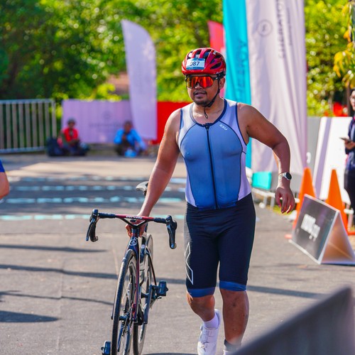 Race photo from Belitung Multisport Festival