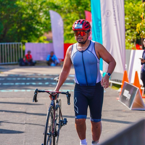 Race photo from Belitung Multisport Festival