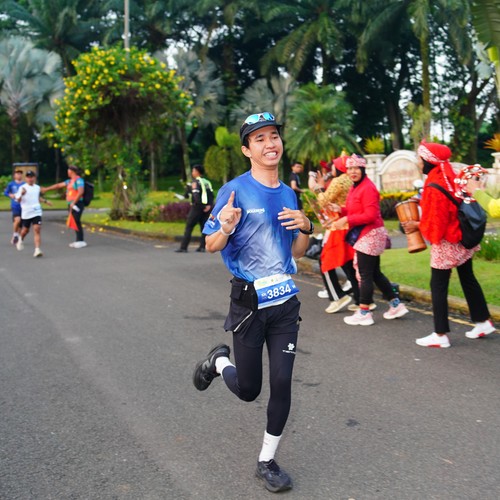 Race photo from BOGORUN 2026