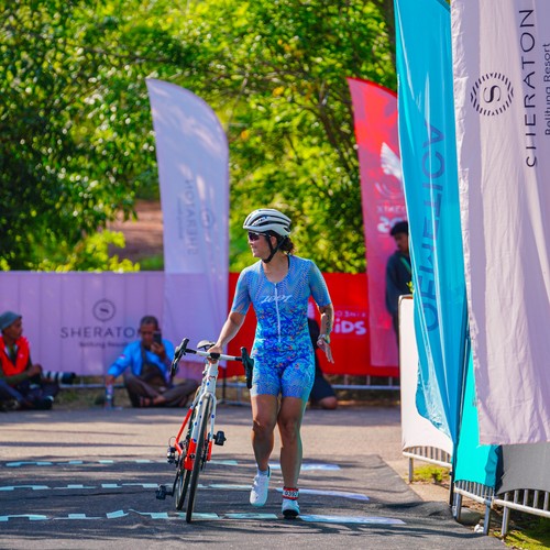 Race photo from Belitung Multisport Festival