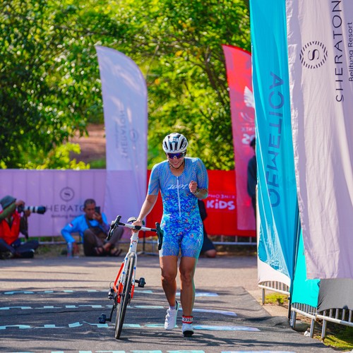 Race photo from Belitung Multisport Festival