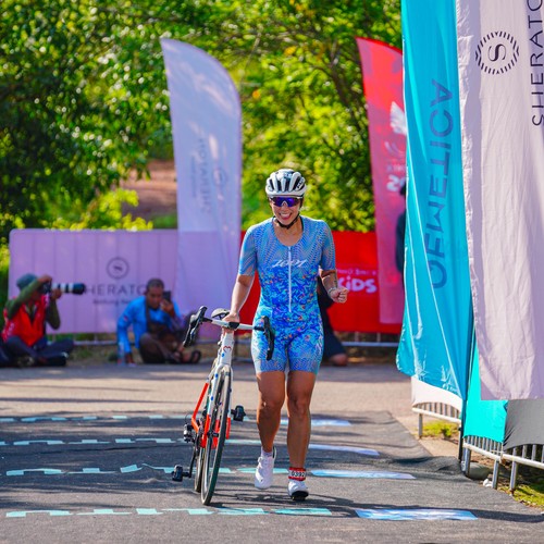 Race photo from Belitung Multisport Festival