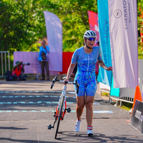 Race photo from Belitung Multisport Festival