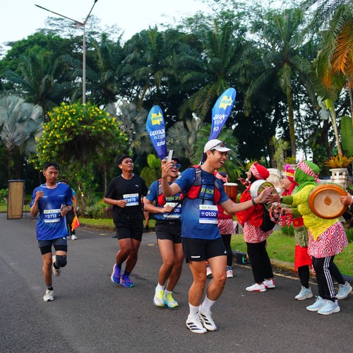 Race photo from BOGORUN 2026