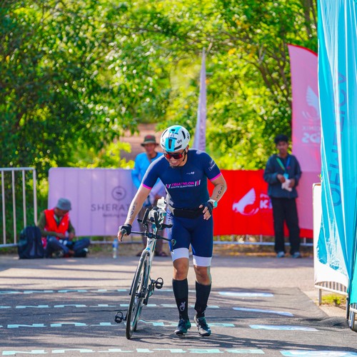 Race photo from Belitung Multisport Festival