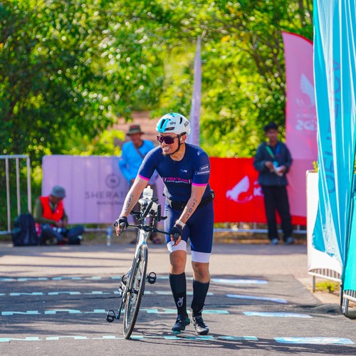 Race photo from Belitung Multisport Festival
