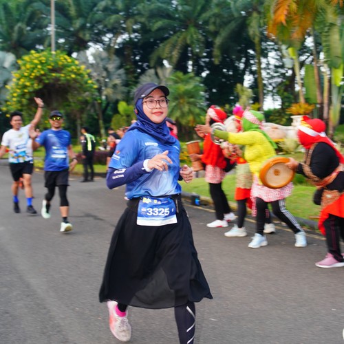Race photo from BOGORUN 2026