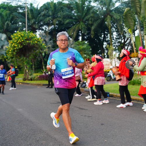Race photo from BOGORUN 2026