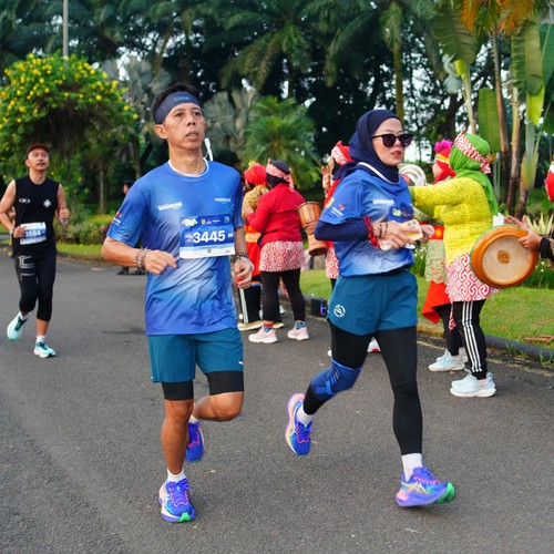 Race photo from BOGORUN 2026