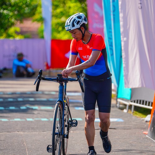 Race photo from Belitung Multisport Festival