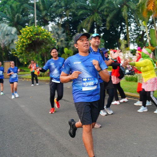 Race photo from BOGORUN 2026