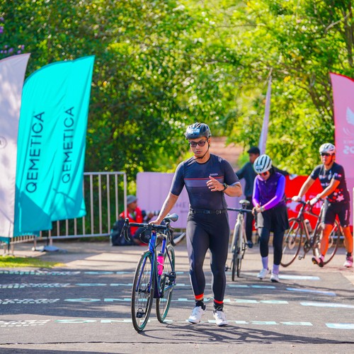 Race photo from Belitung Multisport Festival