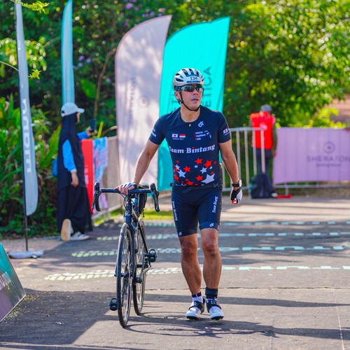 Race photo from Belitung Multisport Festival