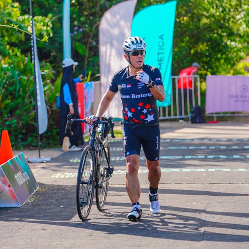 Race photo from Belitung Multisport Festival