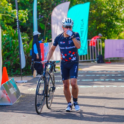 Race photo from Belitung Multisport Festival
