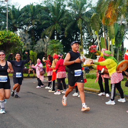 Race photo from BOGORUN 2026