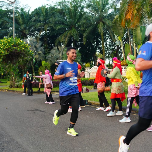 Race photo from BOGORUN 2026
