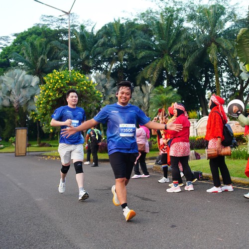 Race photo from BOGORUN 2026