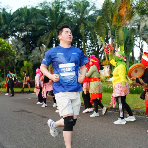 Race photo from BOGORUN 2026