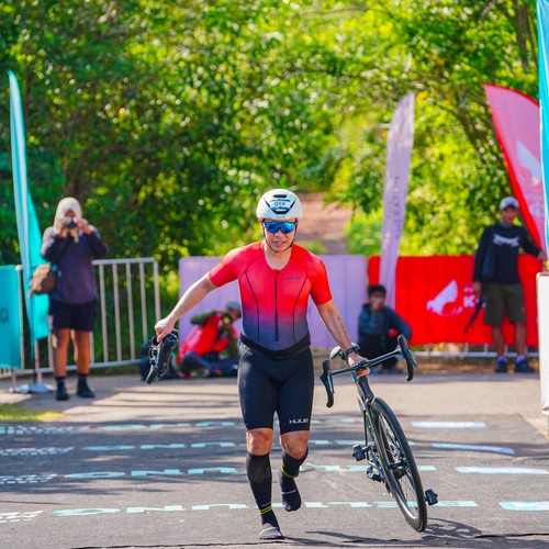 Race photo from Belitung Multisport Festival