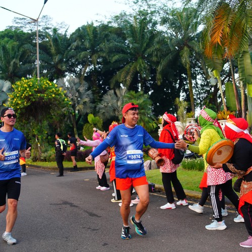 Race photo from BOGORUN 2026
