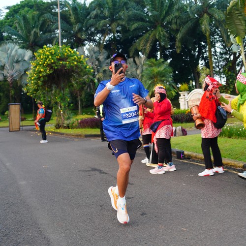 Race photo from BOGORUN 2026