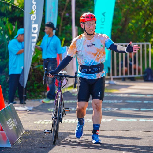 Race photo from Belitung Multisport Festival