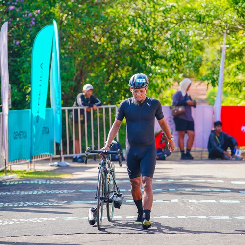 Race photo from Belitung Multisport Festival
