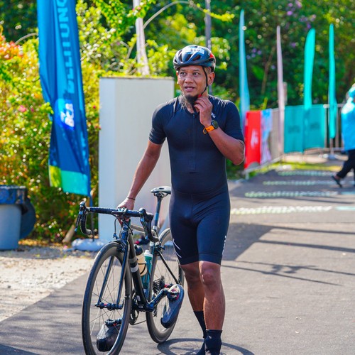 Race photo from Belitung Multisport Festival