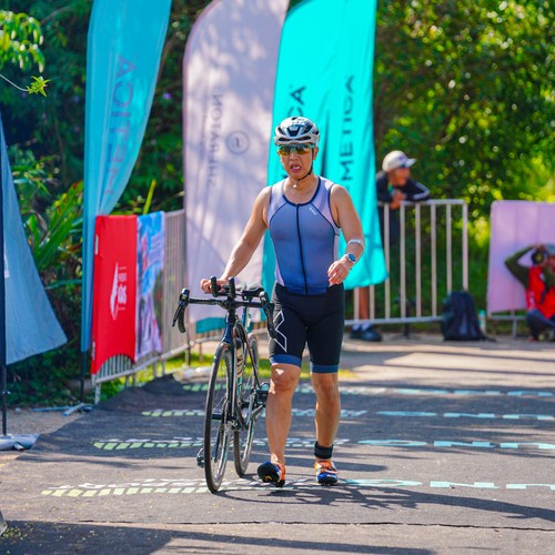 Race photo from Belitung Multisport Festival
