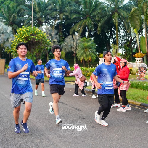 Race photo from BOGORUN 2026