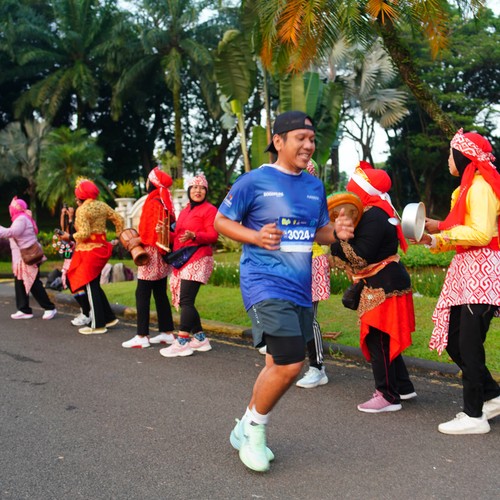 Race photo from BOGORUN 2026