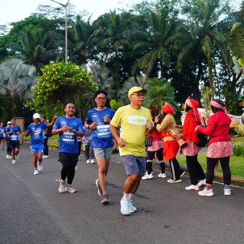 Race photo from BOGORUN 2026