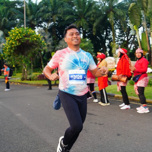 Race photo from BOGORUN 2026