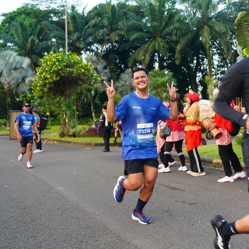 Race photo from BOGORUN 2026