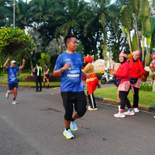 Race photo from BOGORUN 2026