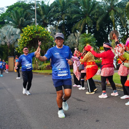 Race photo from BOGORUN 2026