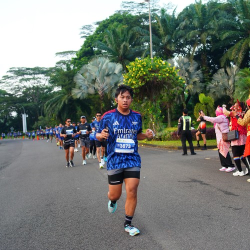 Race photo from BOGORUN 2026
